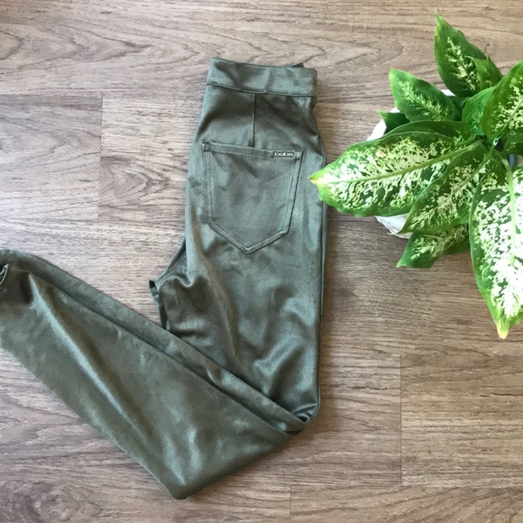 bebe Pants - BEBE HIGH WAISTED PANTS
